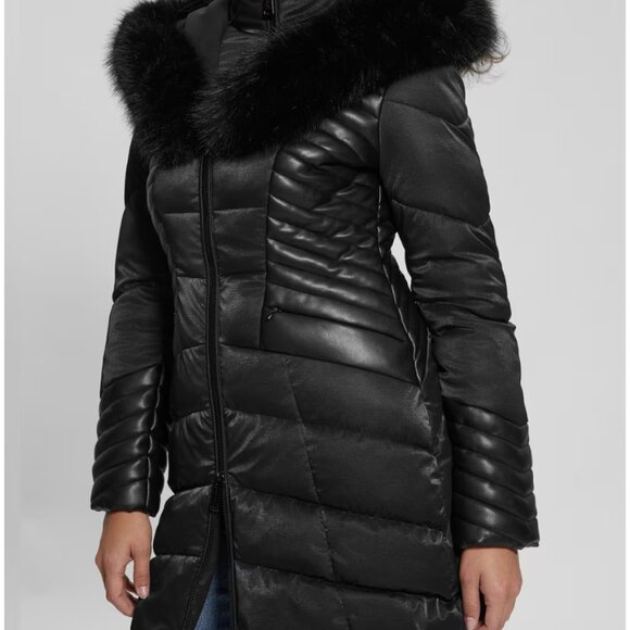 Oxana Hooded Puffer Coat - Picture 1 of 10